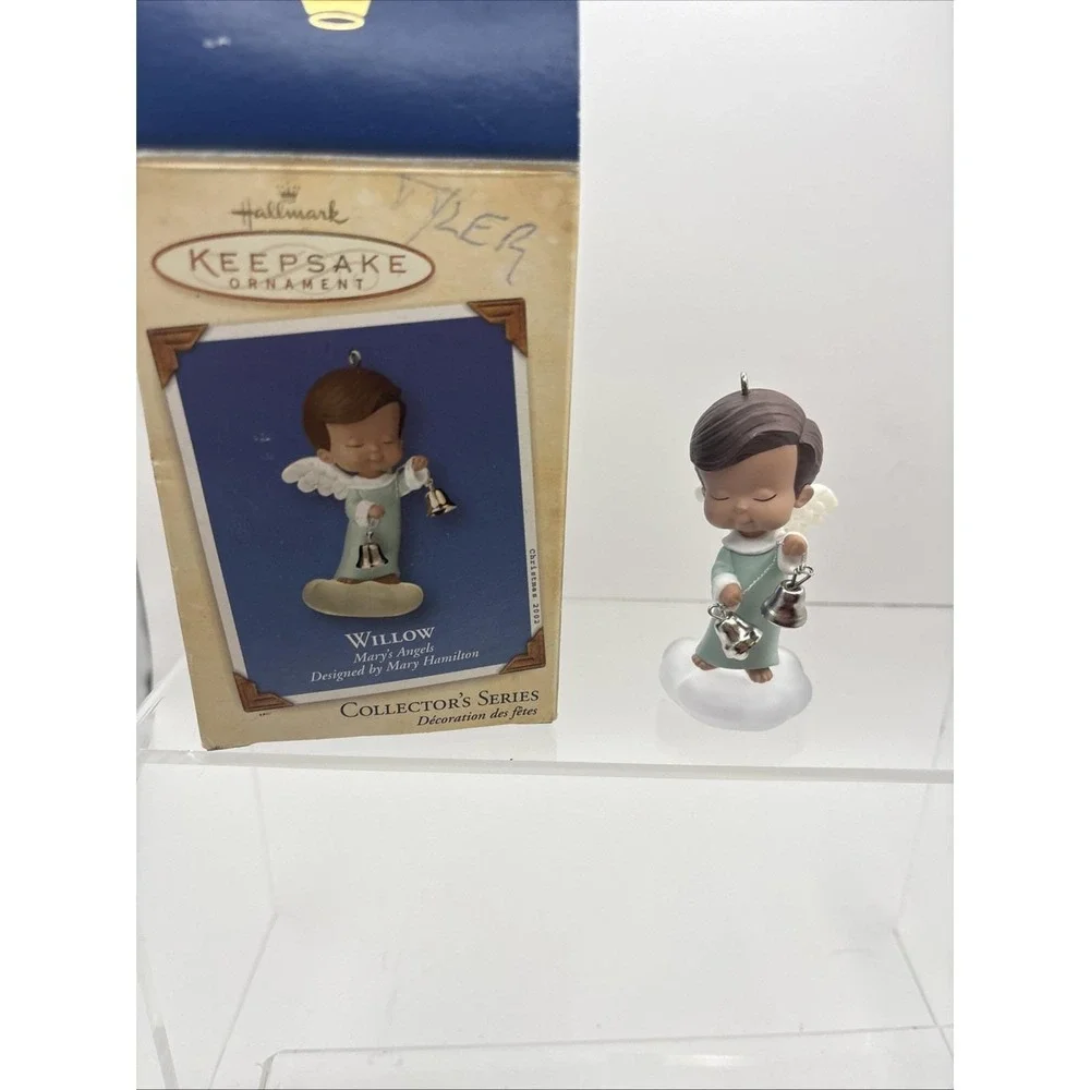 Lot of 5~Hallmark Keepsake~Mary's Angel Ornaments~1997, 2001-2003, 2007
